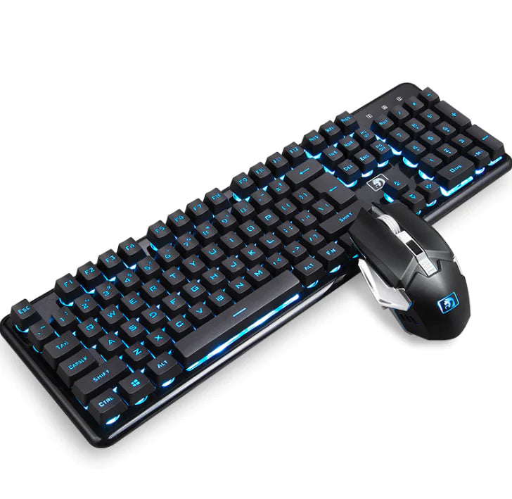 Wireless RGB Gaming Keyboard and Mouse Set