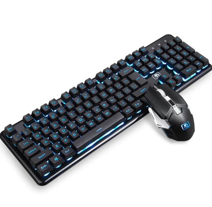 Wireless RGB Gaming Keyboard and Mouse Set