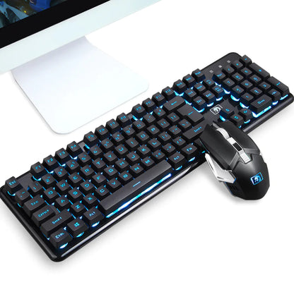 Wireless RGB Gaming Keyboard and Mouse Set