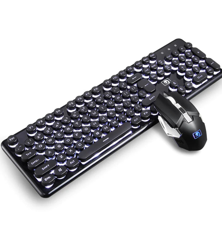 Wireless RGB Gaming Keyboard and Mouse Set
